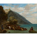 Riproduzione del dipinto Vista di Tangeri dalla riva del mare - Eugène Delacroix