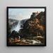 Vista di Tivoli - Michael Wutky — quadro incorniciato alla parete