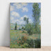 Riproduzione del dipinto Vista di Vétheuil di Claude Monet