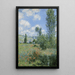 Riproduzione del dipinto Vista di Vétheuil di Claude Monet