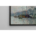 Riproduzione del dipinto Vista della Prins Hendrikkade e del Kromme Waal ad Amsterdam - Claude Monet