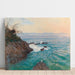 Riproduzione del dipinto Vista della costa di Nervi - Alfred Zoff