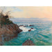 Riproduzione del dipinto Vista della costa di Nervi - Alfred Zoff
