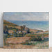 Riproduzione del dipinto Vista della costa vicino a Wargemont in Normandia - Pierre-Auguste Renoir