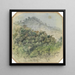 Vista della foresta pluviale tra le montagne - Ferdinand Keller — quadro incorniciato alla parete