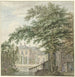 Vista della casa di Lussemburgo a Maarssen sul Vecht - Hermanus Petrus Schouten — vista dell’opera
