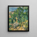 Riproduzione del dipinto Vista sul mare L'Estaque di Paul Cézanne