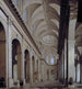 Vista ideale dell'interno della chiesa di Saint-Sulpice durante la sua costruzione - Danil de Blieck — vista dell’opera