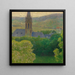 Vista sulla chiesa parrocchiale di Heiligenstadt San Michele - Carl Moll — quadro incorniciato alla parete