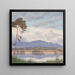 Vista sul Simssee - Michael Licklederer — quadro incorniciato alla parete