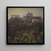 Vista su Ariccia e il Palazzo Chigi e S Maria dell'Assunzione, Italia - Thorald Lsse — quadro incorniciato alla parete