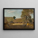 Ferme de village - Wacław Bielawski — quadro incorniciato alla parete