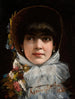Ritratto di una giovane donna con frangia - Wacław Józef Koniuszko — vista dell’opera