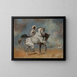 Wacaw Pawliszak - Black man with horses.webp