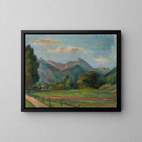 Paesaggio dei Tatras - Wacław Wśowicz — quadro incorniciato alla parete