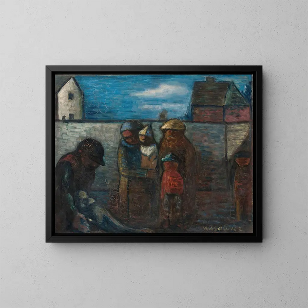 Incidente - Wacław Wśowicz — quadro incorniciato alla parete