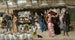 Un marché aux fleurs à La Madeleine, Paris - Władysław Bakałowicz — vista dell’opera