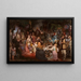 Battesimo della Lituania - Władysław Ciesielski — quadro incorniciato alla parete