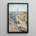 Rue Nowy Świat à Varsovie par une journée d'été - Władysław Podkowiński — quadro incorniciato alla parete