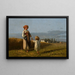 Raccolta di spighe di grano - Władysław Szerner — quadro incorniciato alla parete