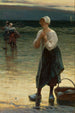 Pêcheuse bretonne - Władysław Wankie — vista dell’opera
