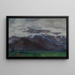 Nuvole sulla pianura sotto le montagne dei Tatras - Władysław Ślewiński — quadro incorniciato alla parete