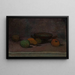 Frutta e ciotola - Władysław Ślewiński — quadro incorniciato alla parete