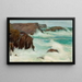 La mer en Bretagne - Władysław Ślewiński — quadro incorniciato alla parete
