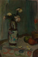 Roses bianche in un vaso - Władysław Ślewiński — vista dell’opera