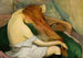 Donna che si acconcia i capelli - Władysław Ślewiński — vista dell’opera