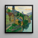 Waidhofen an der Ybbs - Carl Moll — quadro incorniciato alla parete