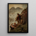 Guide et touristes dans les montagnes Tatras - Walery Eljasz-Radzikowski — quadro incorniciato alla parete