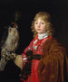 Ritratto di un ragazzo con un falco - Wallerant Vaillant — vista dell’opera