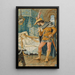 La Belle au bois dormant - Walter Crane — quadro incorniciato alla parete