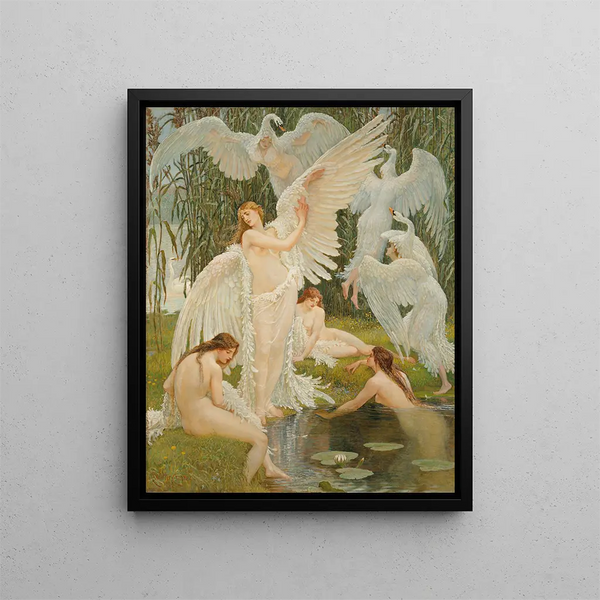 Walter Crane - The Swan Maidens.webp