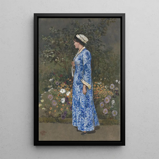 Walter Crane - Woman in a Kimono.webp