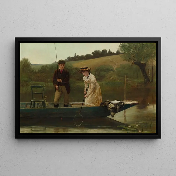 Walter Dendy Sadler - Netting the catch.webp