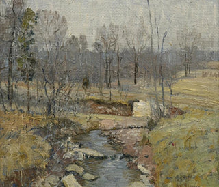 Paesaggio all'inizio della primavera - Walter Emerson Baum — vista dell’opera