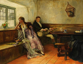 Il viaggio di nozze interrotto - Walter Firle — vista dell’opera