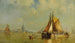 Nel porto di Dordrecht, Paesi Bassi - Walter Franklin Lansil — vista dell’opera