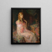 La veste rosa - Walter G. Ratterman — quadro incorniciato alla parete