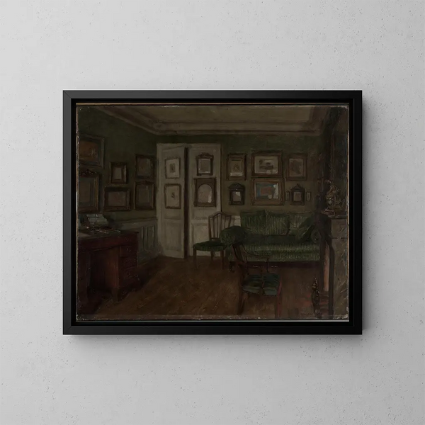 Un intérieur - Walter Gay — quadro incorniciato alla parete
