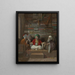 Il mercante di tessuti - Walter Gould — quadro incorniciato alla parete