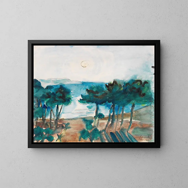 Cavalaire - Walter Gramatt — quadro incorniciato alla parete
