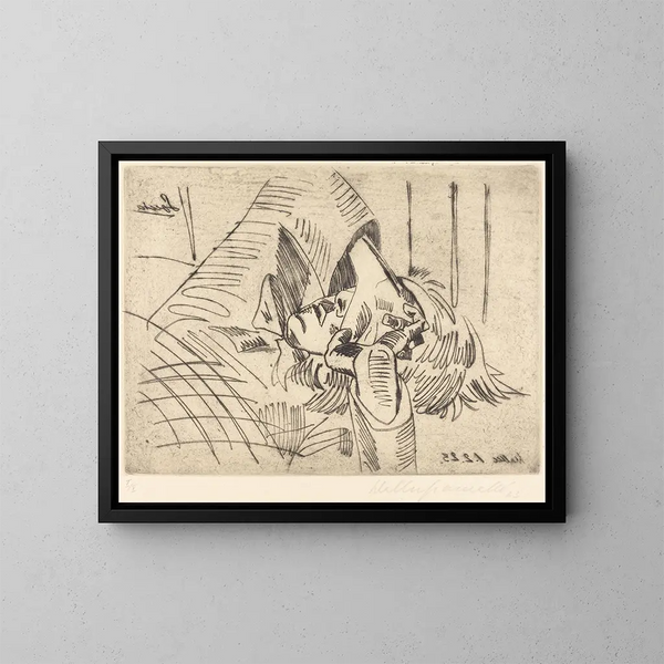 Sonia - Walter Gramatt — quadro incorniciato alla parete