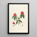 Les Rhododendrons de l'Himalaya de Sikkim Pl08 - Walter Hood Fitch — quadro incorniciato alla parete