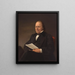 Jean Louis Rodolphe Agassiz - Walter Ingalls — quadro incorniciato alla parete