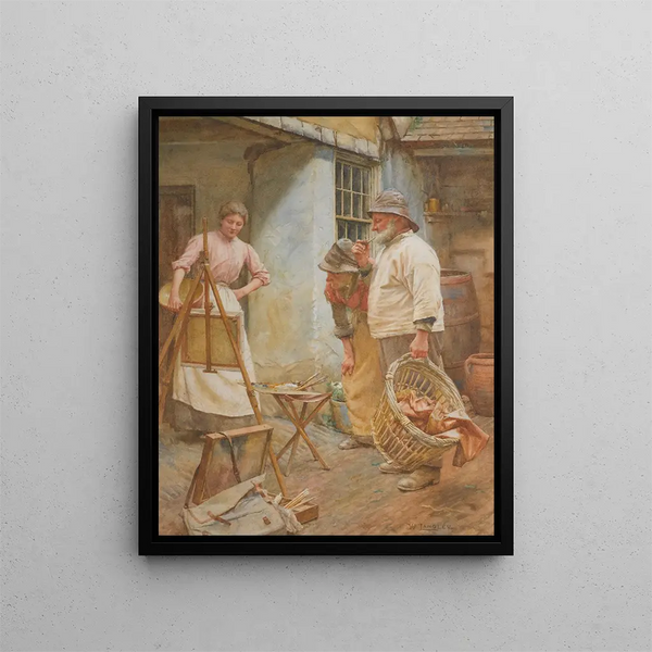 Walter Langley - Local Critics.webp