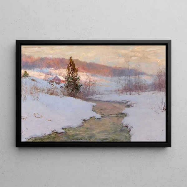 Ruisseau des hauteurs - Walter Launt Palmer — quadro incorniciato alla parete