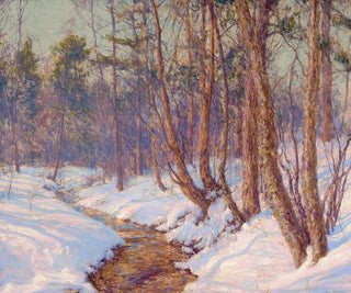 Ruisseau di montagna nella valle di Mohawk - Walter Launt Palmer — vista dell’opera